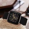 New Set Women's Watch Butterfly Digital Student Belt Watch Student Fashion Personalized Minimalist Watch