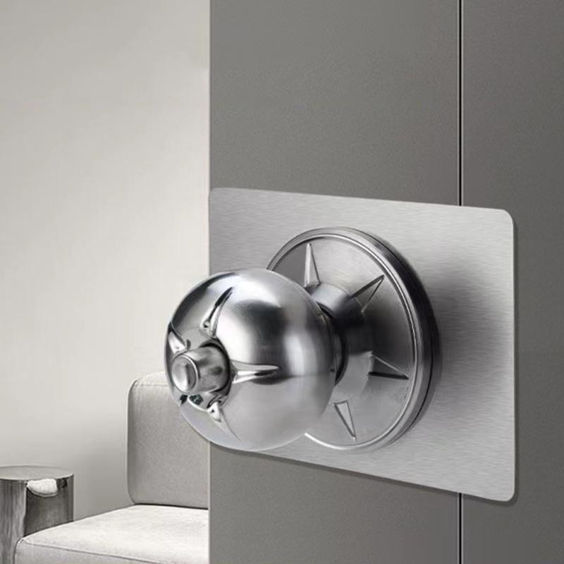 2 ks Nerezová ocel Opravná deska zámku dveří Zesilovací deska dveří Kryt pro upevnění kliky dveří Výplň Opravná zadní deska