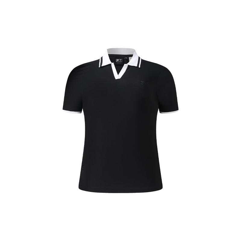 FILA Простая рубашка-поло с воротником Женские топы A11W635110FBK M
