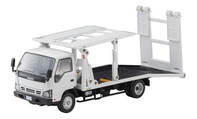 Tomica Limited Vintage Neo Scale Isuzu Elf Hanamidai Auto Safety Loader Big Wide White Finished Model 1/64 LV-N191a