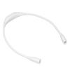 Neck Light USB Rechargeable 3 Brightness Levels 360 degrees  Flexible LED Neck Reading Lamp for Running RepairingWhite