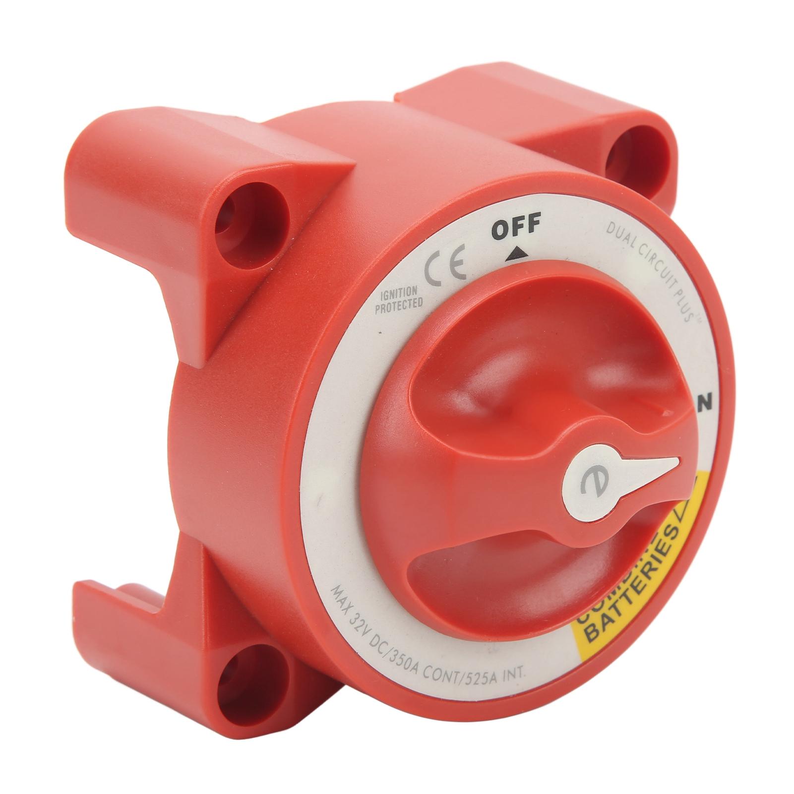 

Выключатель массы 350А Водонепроницаемый 4 шпильки Поворотная ручка Вкл/Выкл для Морской лодки Автодома