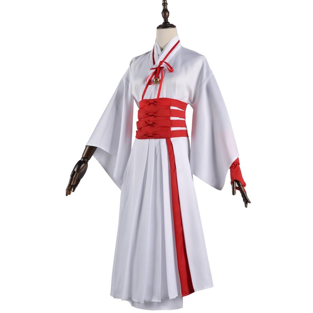 Gabimaru Sagiri Cosplay Costume for Jigokuraku Yamada Asaemon Sagiri Uniform with Waist Hair and Sleeve and Leg Perfect for Stage Cultural and School