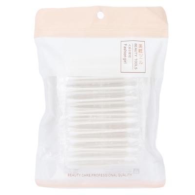 100pcs Double Headed Cotton Swab Individual Package Disposable Cleaning Makeup Cotton Stick