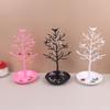 Schmuck Display Stand Tablett Baum Lagerung Racks Ohrringe Halsketten Ringe Schmuck Boxen Fall Desktop-Organizer Halter Make-Up Dekor