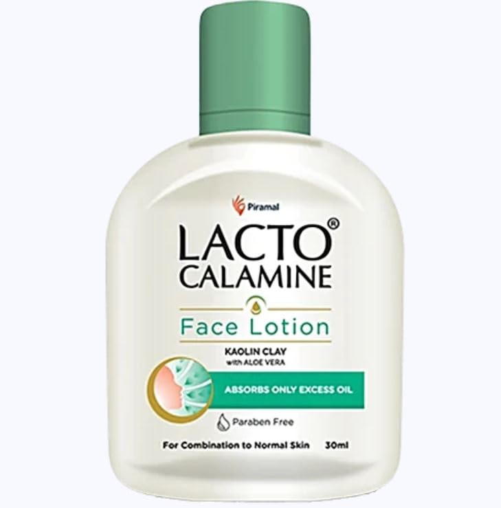 Lacto Calamine Face Moisturizer Body Lotion for Combination to Normal Skin 30ml Pack