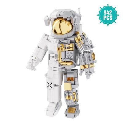 Weltraum-Astronauten Bausteine Spaceman Erkundungs Roboter Abenteuer Modell Actionfigur Steine Pädagogisches Montage Spielzeug Kindergeschenk