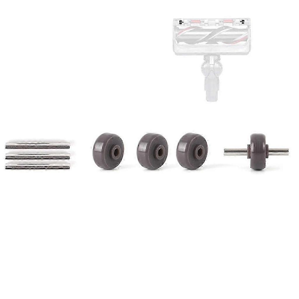 Widened Rollers And Axles Wheels Direct Drive Head For V6 V7 V10 V11 Series Vacuum Cleaner Wheels P