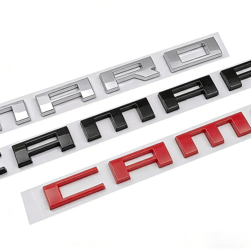 CAMARO Side Label Fender Board English Letter Car Logo Modified Tail Label Car Sticker