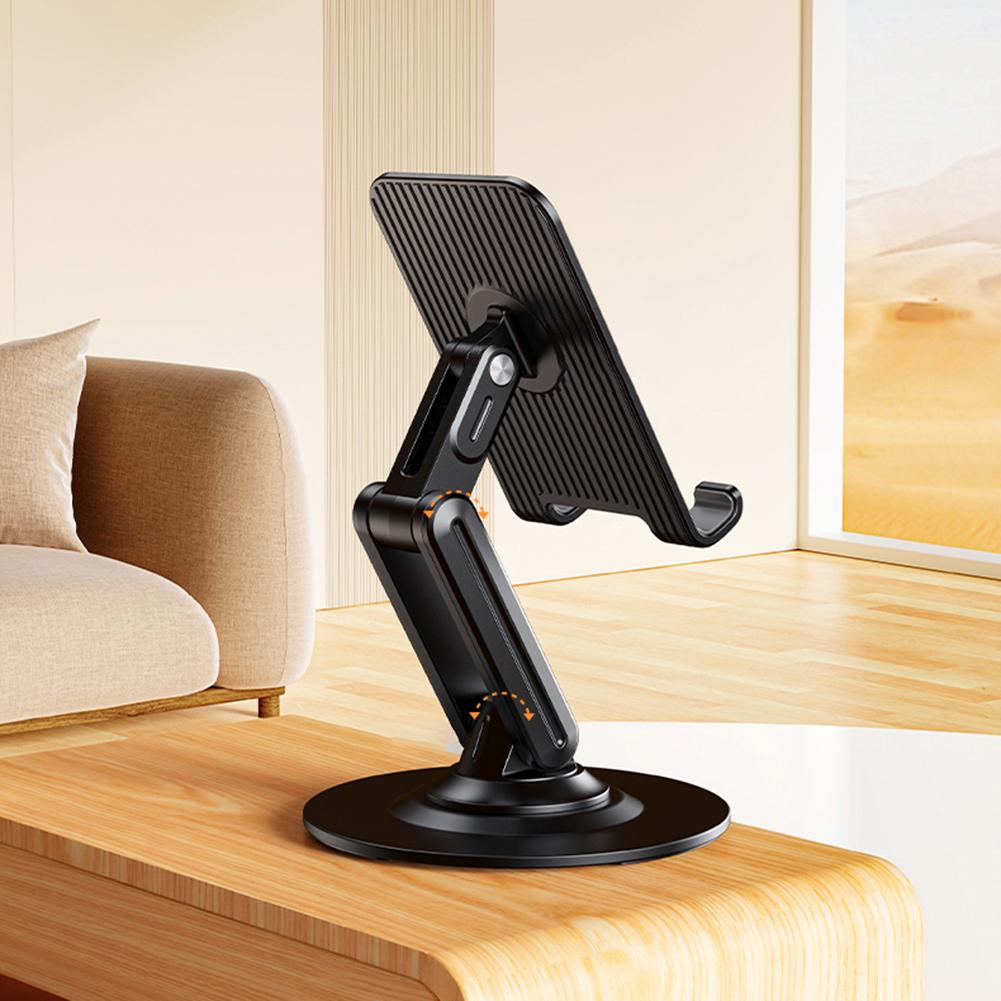 Cell Phone Stand for Desk Foldable Phone Holder Angle Height Adjustable Cell Phone Holder for iPhone 16 15 14 13 Pro Max Mini