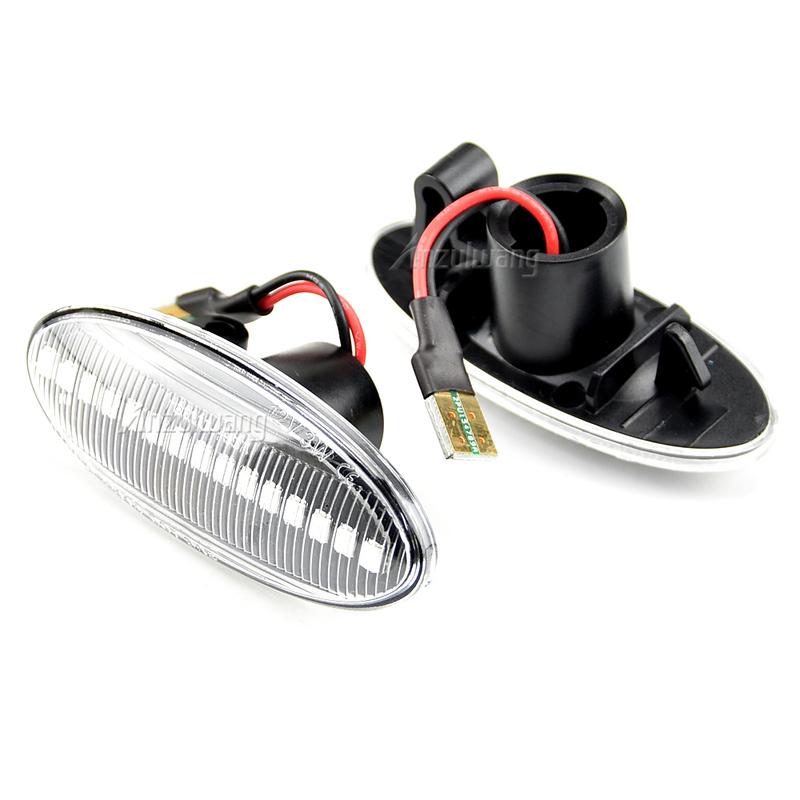 LED Dynamic Fender Side Marker Turn Signal Light For Nissan NV200 NV400 NP300 Leaf Micra Cube Note Dualis March Tiida X-T