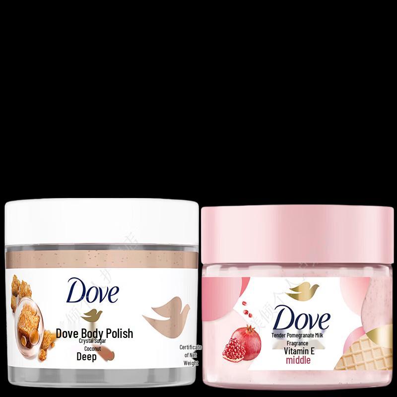 Dove Gentle Moisturizing Body Scrub Duo