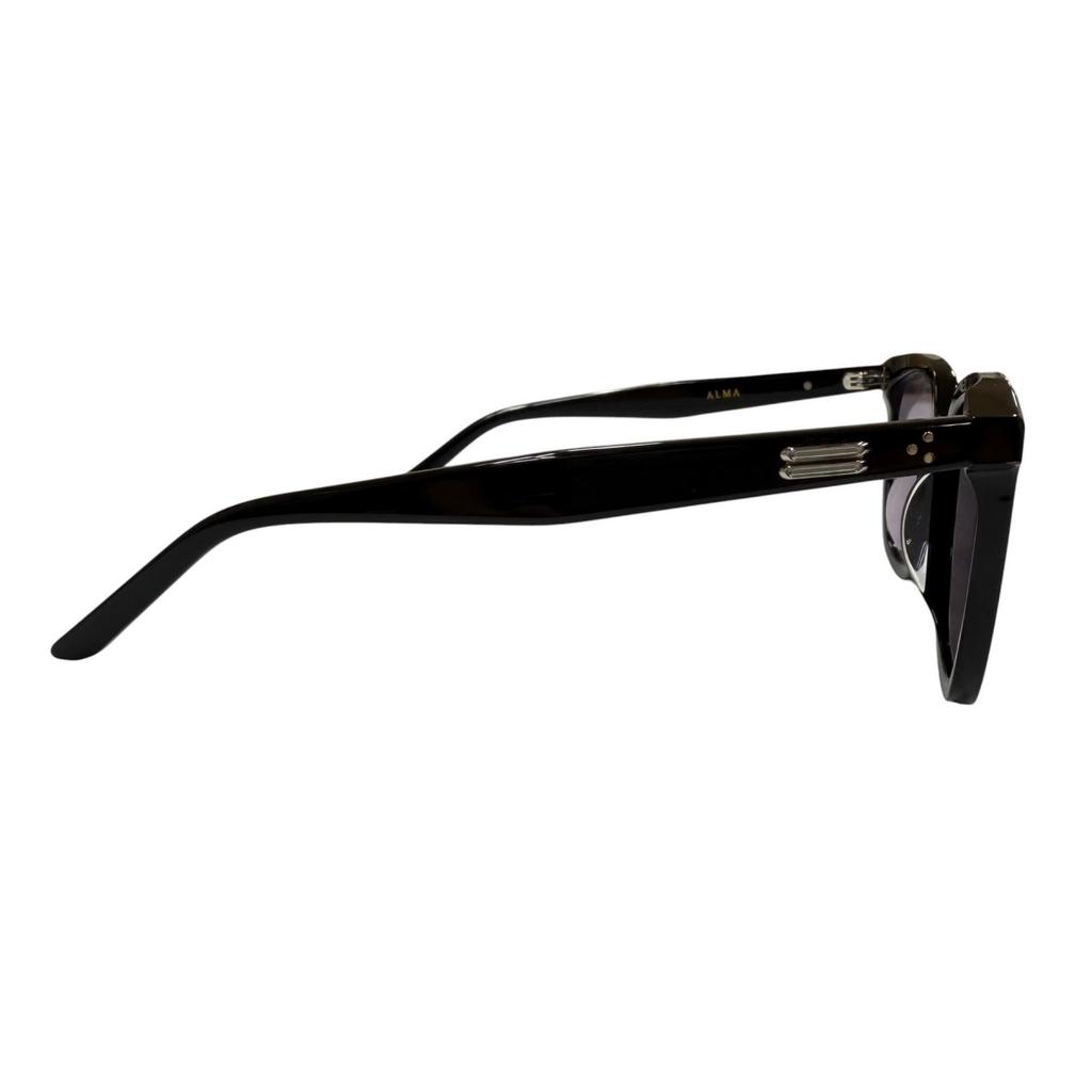 Excellent GENTLE MONSTER Sunglasses ALMA Wellington Eyewear Black Mens Used