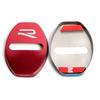 Door Lock Decoration Rust Protection Stainless Steel Cover New R logo for VW Volkswagen Golf 8 MK8 Accessories GVB3