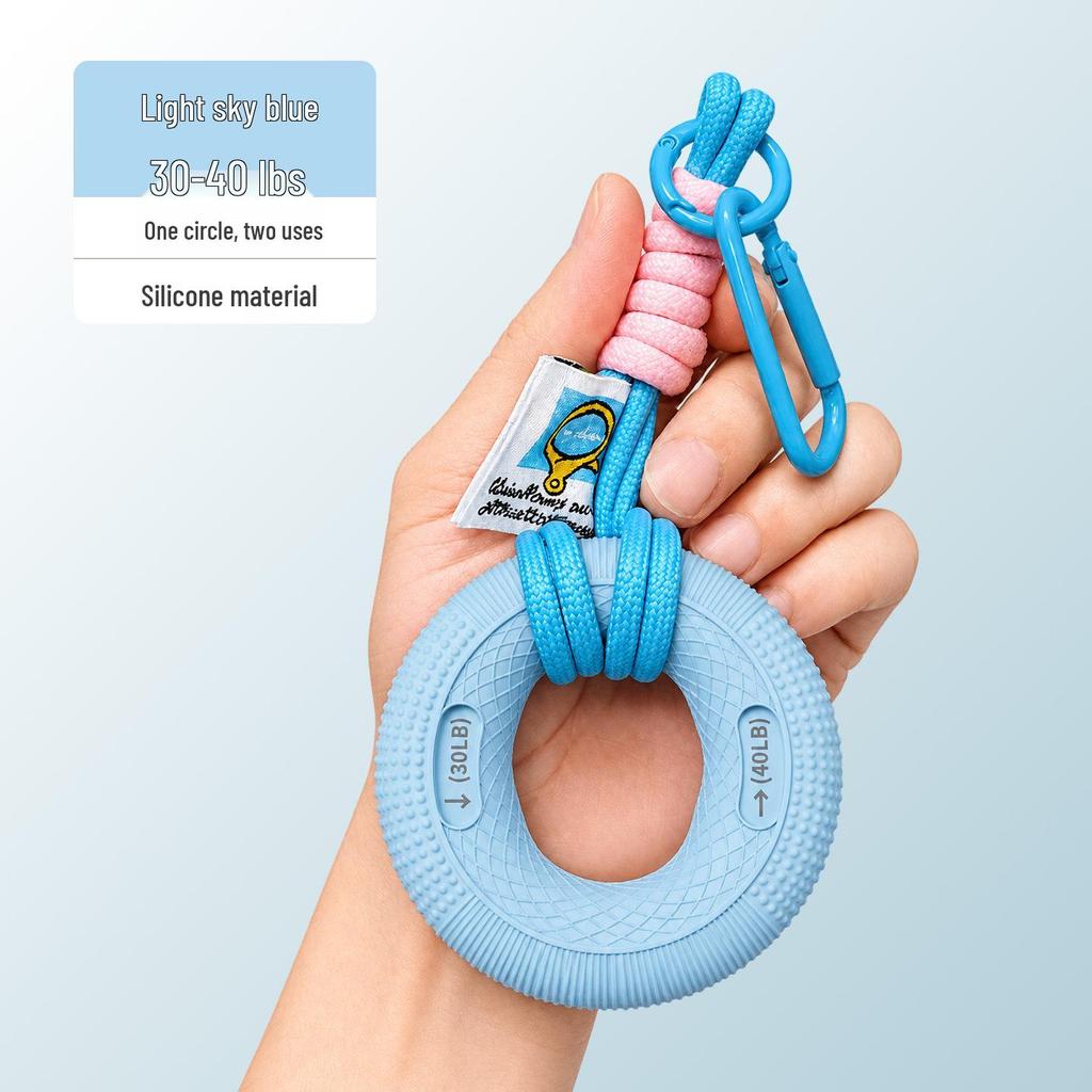 Silicone Hand Grip Strength Ring for Fitness, Sports, and Massage Training