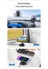 15W Magnetic Wireless Car Charger & Foldable Phone Holder with Suction Cup for Apple Devices