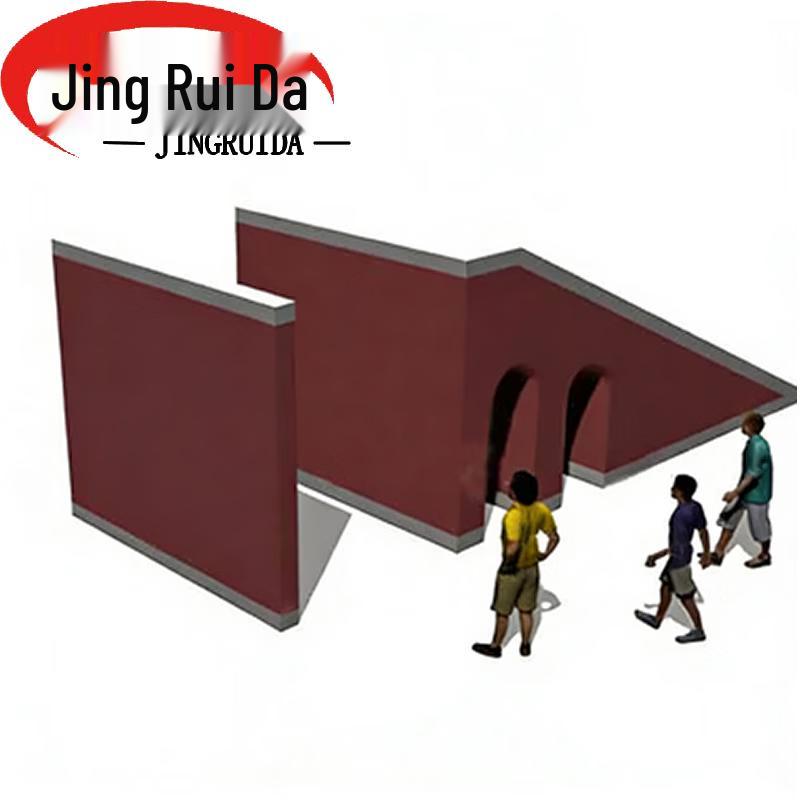 JINGRUIDA 600M Obstacle Course Slanted Wall Trench