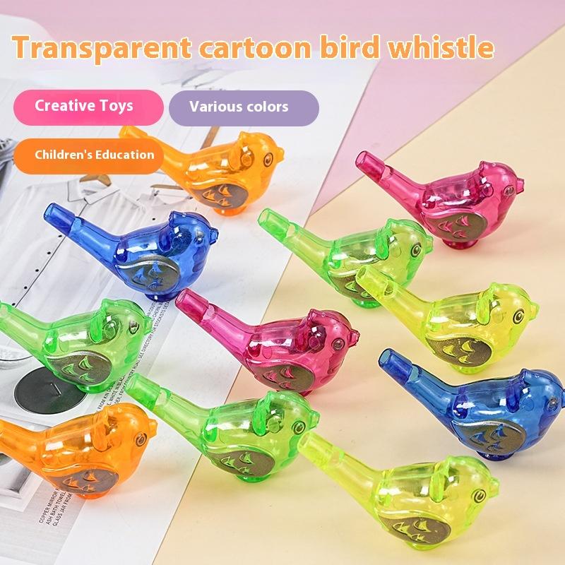 10 Pcs Random Color Bird Whistle Outdoor Sports Drawing Funny Musical Toy Novelty Educational Novelty Musical Toy Children Toy