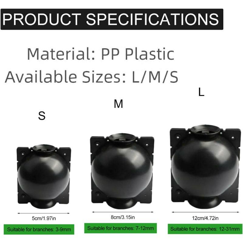 

Сад Сад Растения Прививка Укоренение Коробка Многоразовый Черенок Сад Укоренение Клон Размножение Шар Оборудование для Разведения для Саженца M-1PC