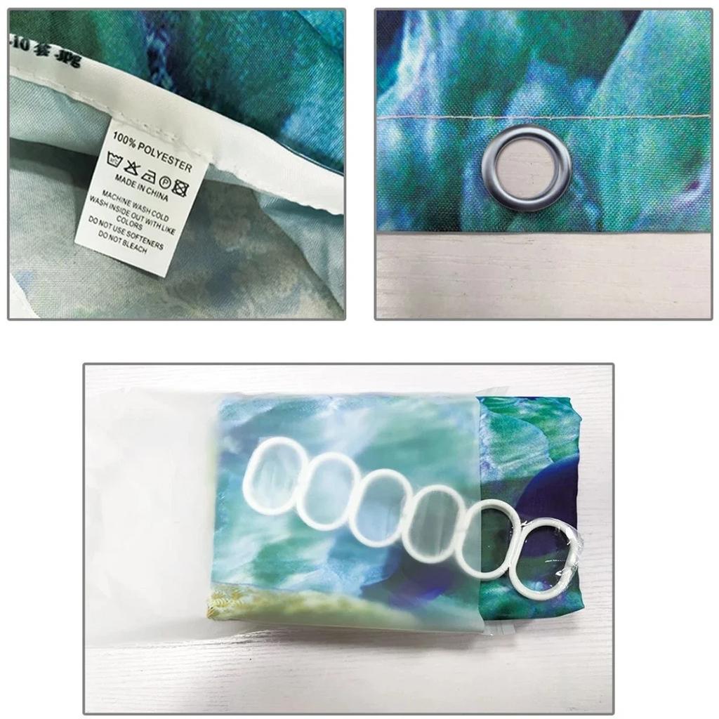 Lustiger Tier Duschvorhang Badewanne Yak Kuh Esel Dschungel Wildtiere Modern Minimalistisch Toilette Lesen Ziege Badezimmer Duschvorha