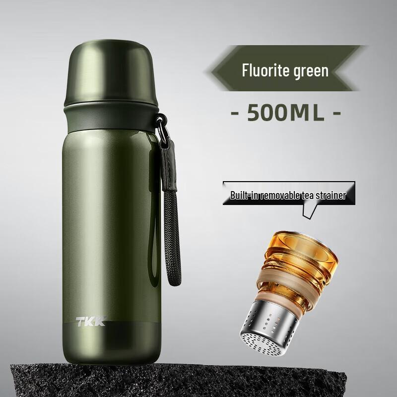 TKK Portable 500ML Bullet Thermos Bottle