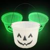 Handheld Pumpkin Lantern with Sound Control – Colorful Halloween Candy Bucket in Various Sizes