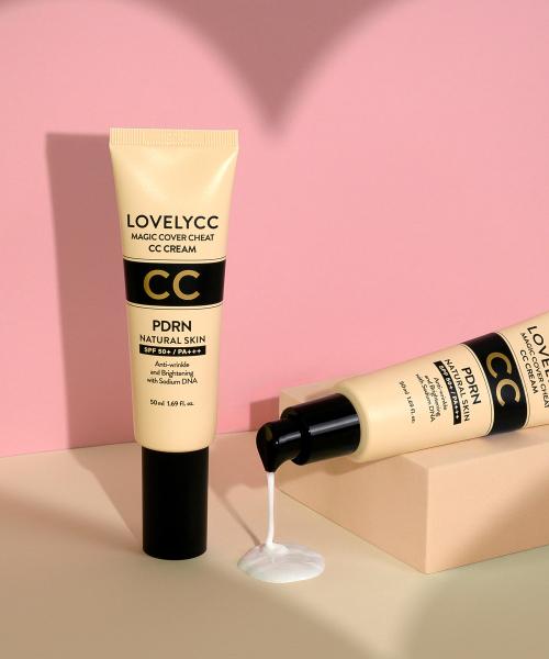 [LovelyCC] Magic Cover Cheat CC Cream 50ml Standard brown