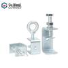 Galvanized 304 Steel U-Shaped C-Clamp with Hand-Tightened Eye for Pipe Fixing