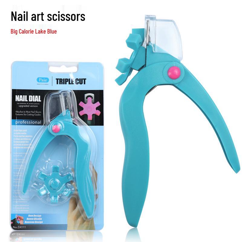 Adjustable Anti-Splash French Cut U-Shaped False Nail Clipper