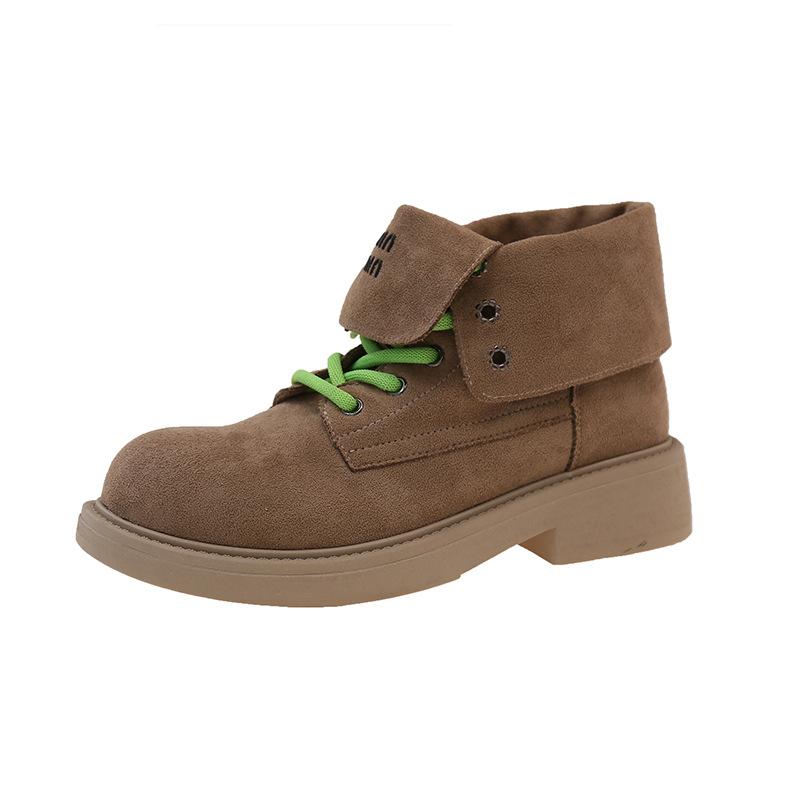 Popular Thick-soled Martin Boots Women's Summer Thin 2025 New British Style Tooling Boots Outdoor Mountaineering Locomotive Short Boots