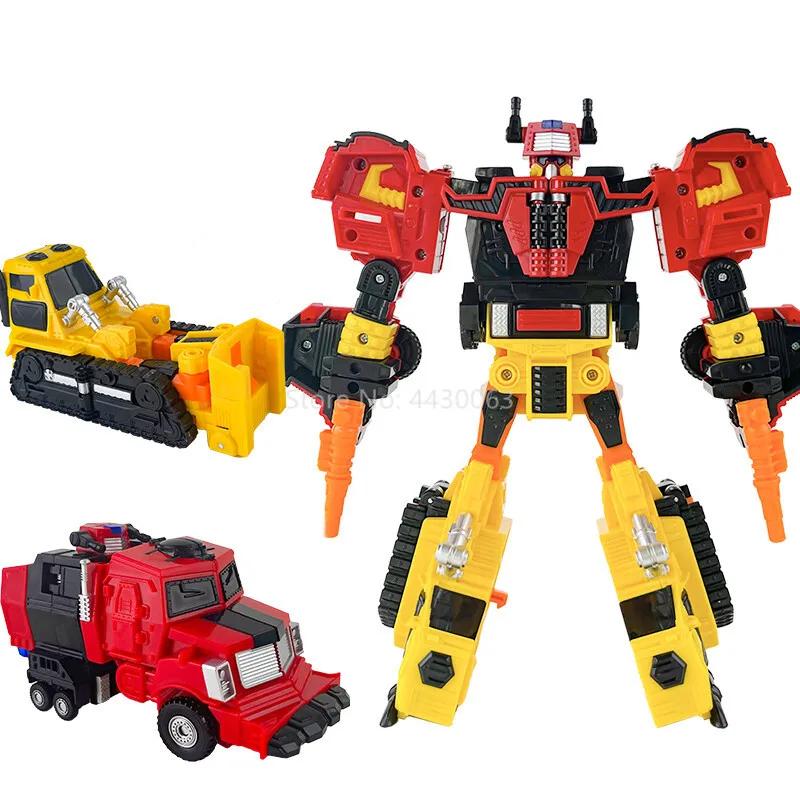Robot Transformabil Carbot 2 ÎN 1 în Mașină Jucării Figurine de Acțiune Mașină Transformabilă Camion Inginerie Vehicul Jucărie