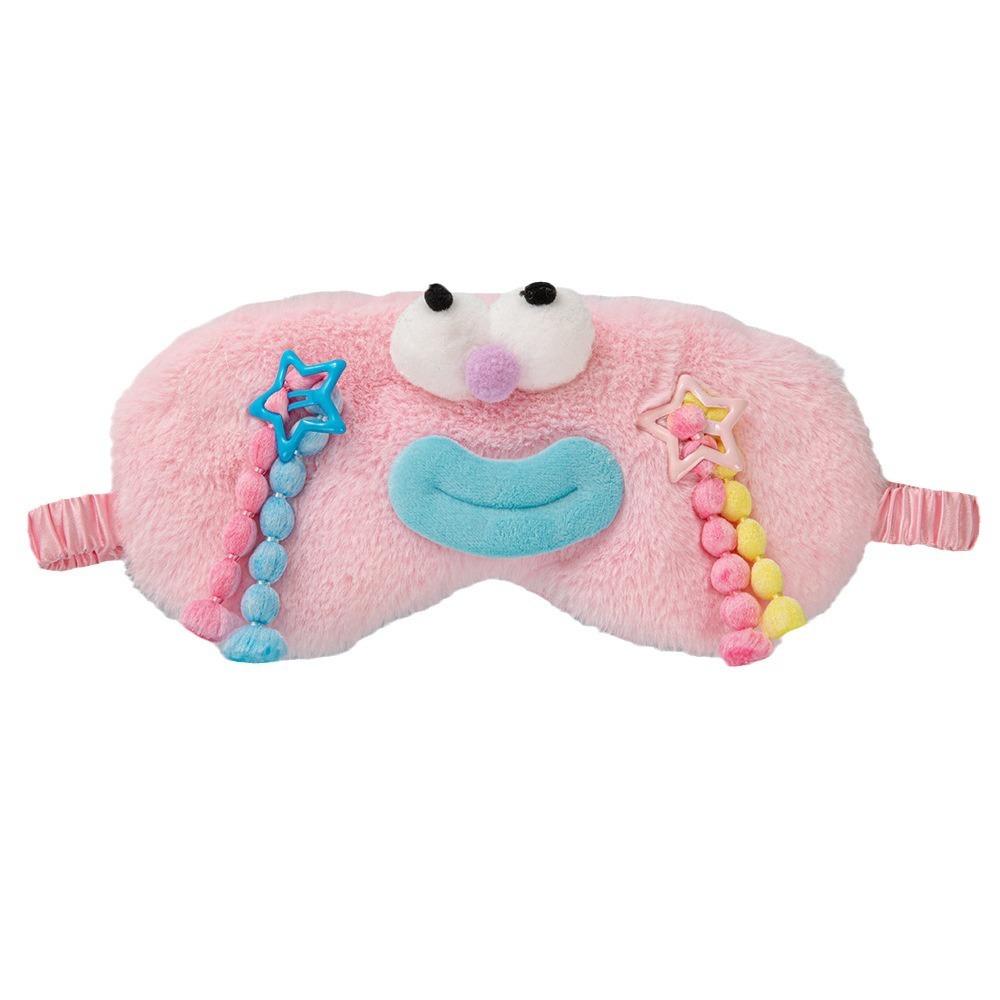 Cartoon Funny Party Plush Sleeping Mask Kids Gift Cute Blindfolds Travel Sleep Eye Band Shade Rest Eyepatch