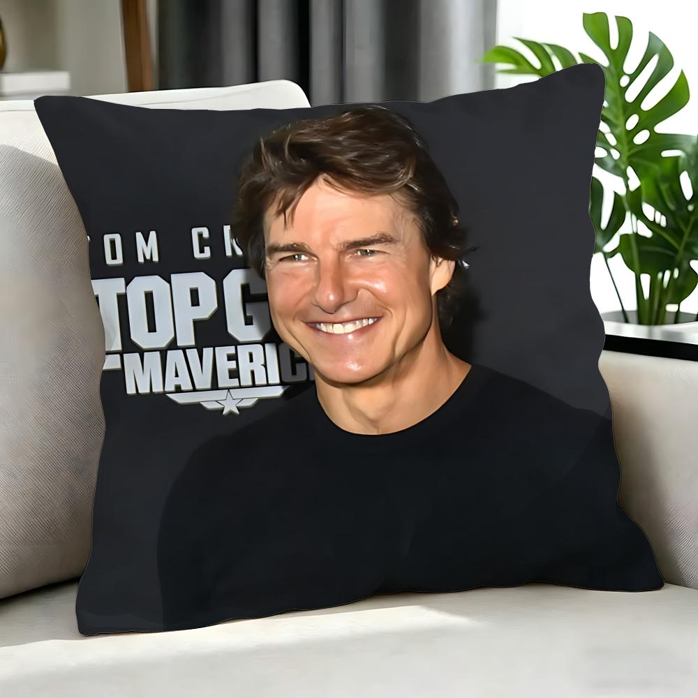 movie - Tom Cruise Cushion Cover Cushion Cover Set 4Pcs 50x50 45x45 40x40 Pillowcase Decorative Sofa Home Decor