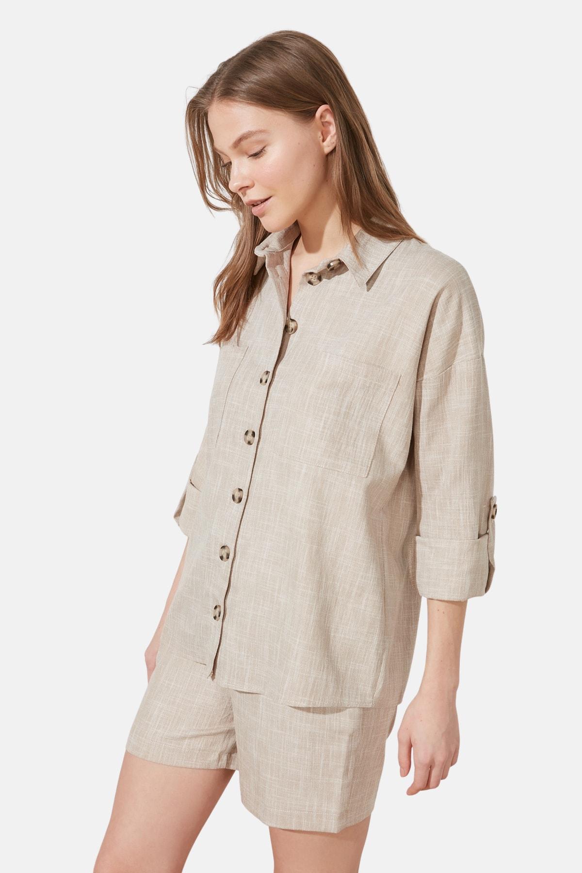 

Рубашка Stone с двойным карманом TWOSS21GO0752