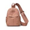 Schoolbag Spring New Simple and Versatile Multi-back Nylon Backpack Women's Anti-splashing Commuter Travel Oblique Span Breast Bag