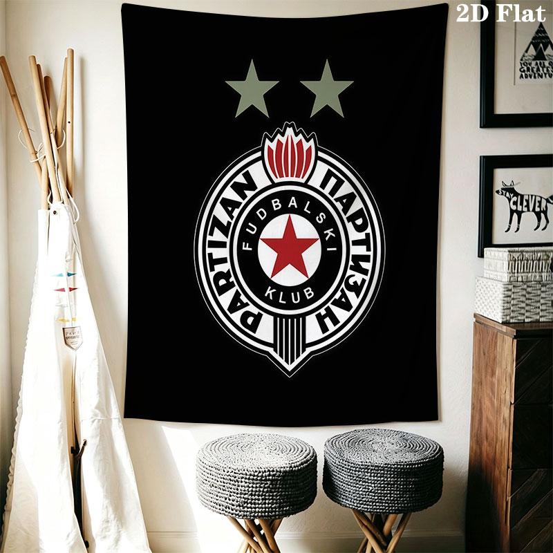 Partizan poster Wall Hanging Printed Fabric Blanket Decorative Tapestries for Bedroom Living Room Home Decor