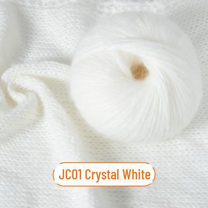 New Glitter Mohair Yarn for DIY Scarves and Baby Items