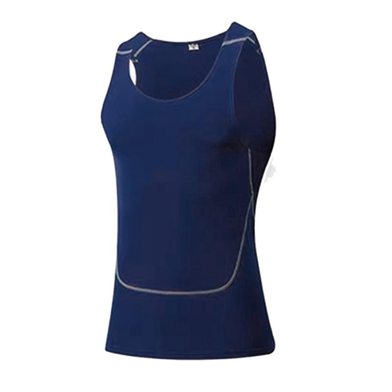 Men's Breathable Quick-Dry Slim Fit Sports Vest for Running, Training, and Basketball
