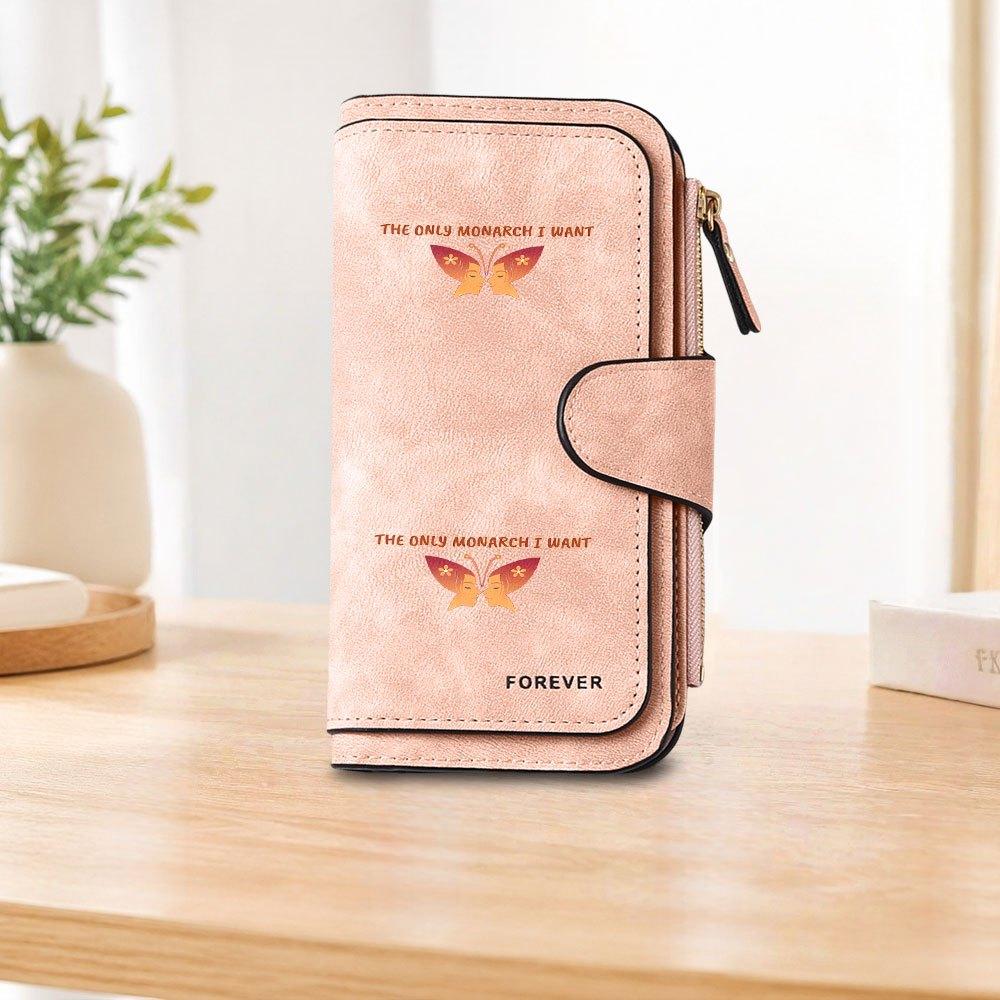 Printed Long Zipper Wallet, Large-capacity Card Holder, Unisex Clutch Bag, Stylish Zippered Coin Purse, Suitable for Daily Use, a Great Gift for