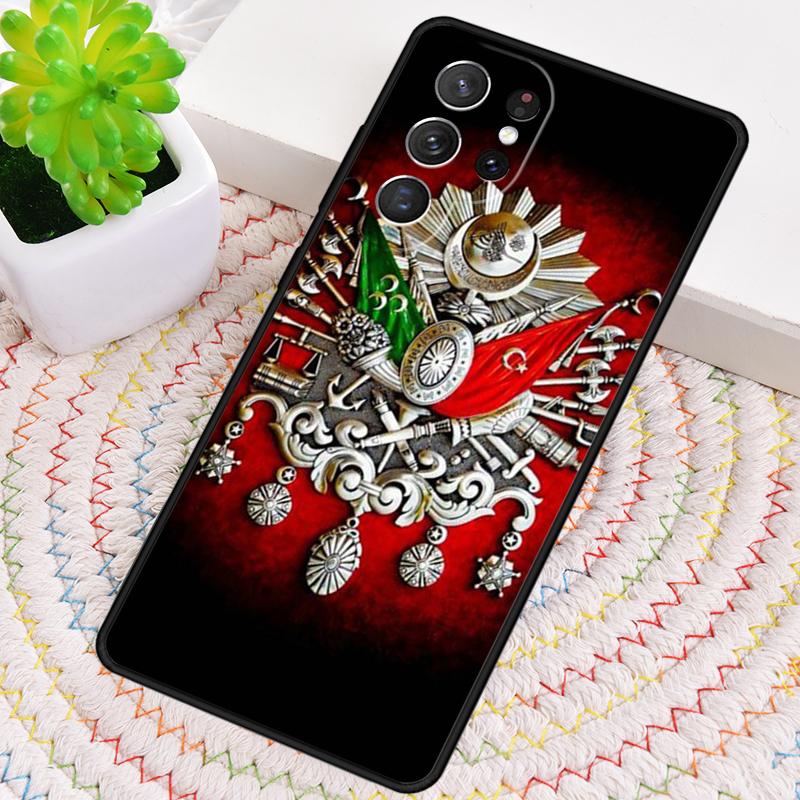 Ottoman Empire Coat Of Arms Silicone Phone Case For Samsung Galaxy note 10 pro S26 S25 S24 S23 S22 S21 Plus S25Ultra Capa Cover