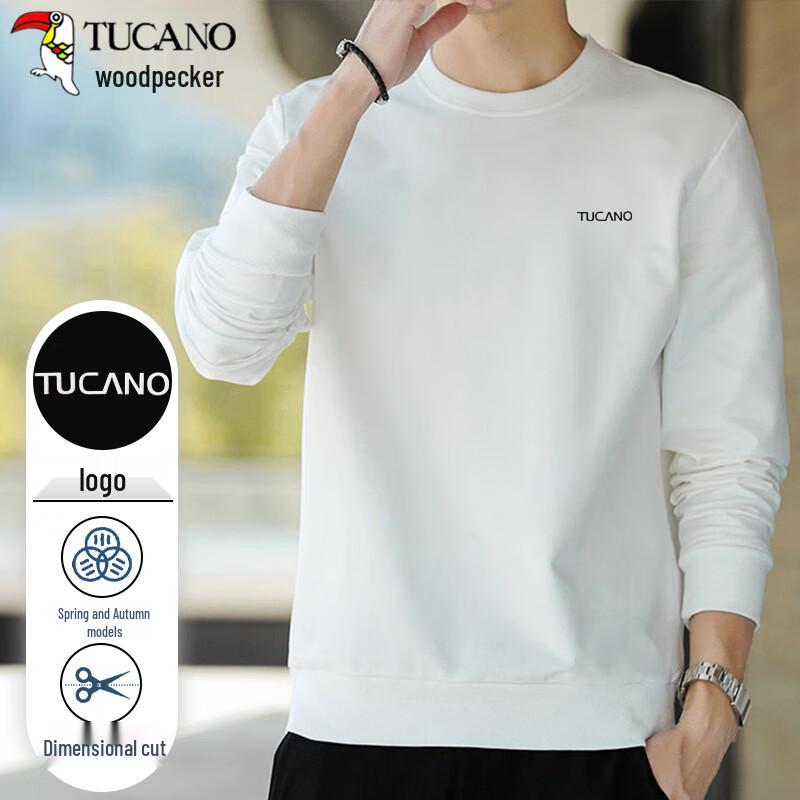 Tucano Men's Casual Business Round Neck Sweatshirt