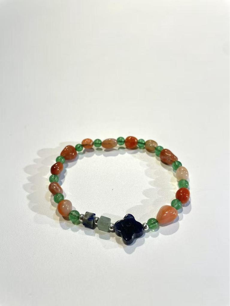 Nanhong Agate Bracelet - Minimalist Chinese Style with Ancient Design, Perfect for Birthday Gifts