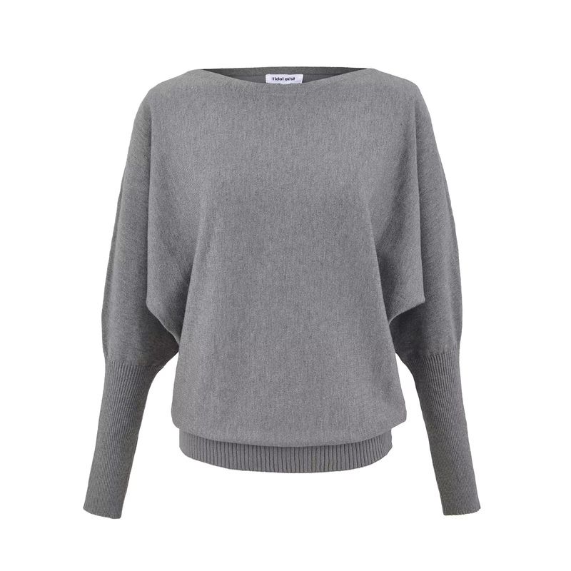 Za Export New Arrival Women's Clothing ZR Fashion Style Fashion All-Match Long Sleeves Shoulder Sweater Curling Bodycon Dress Two-piece Set