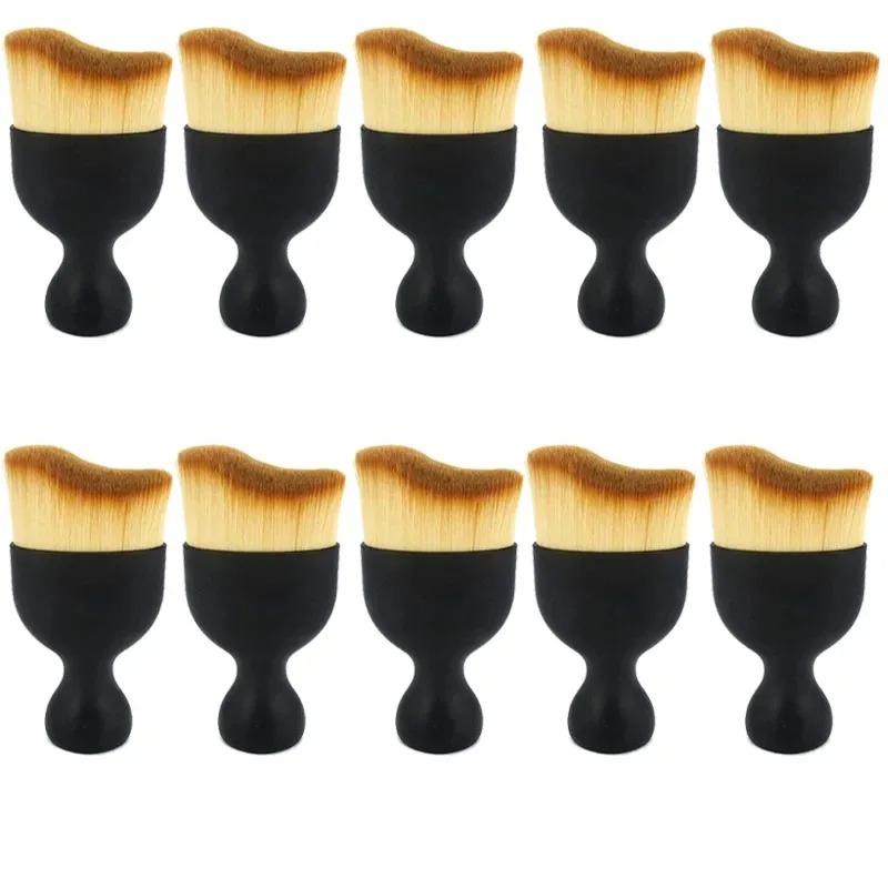 Auto-Innenreinigungsbürste, Klimaanlage, Luftauslass, weiches Fell, Reinigungsbürsten mit Muscheln, Fugenstaubentfernung, Detaillierungsbürsten-Werkzeuge