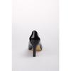 Lita Black Color Patent Leather Women's Stiletto Heeled Shoes