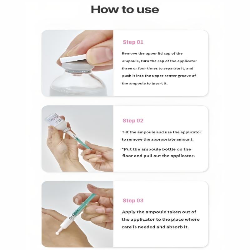 [Dr.CPU+] Booster Ampulle 30ml/Hydro Moisture/Beruhigende Reparatur/Aufhellende Vitalität