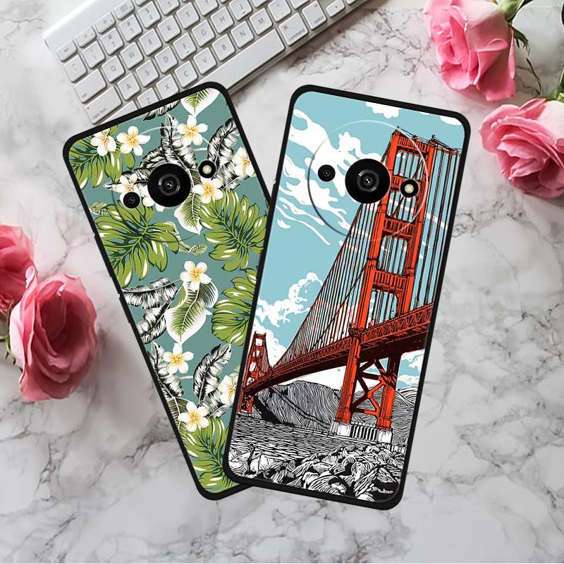 

For Xiaomi Redmi A3 4G/Poco C61 4G Case Pattern Slim Fit Soft TPU Cover Tree Of Life