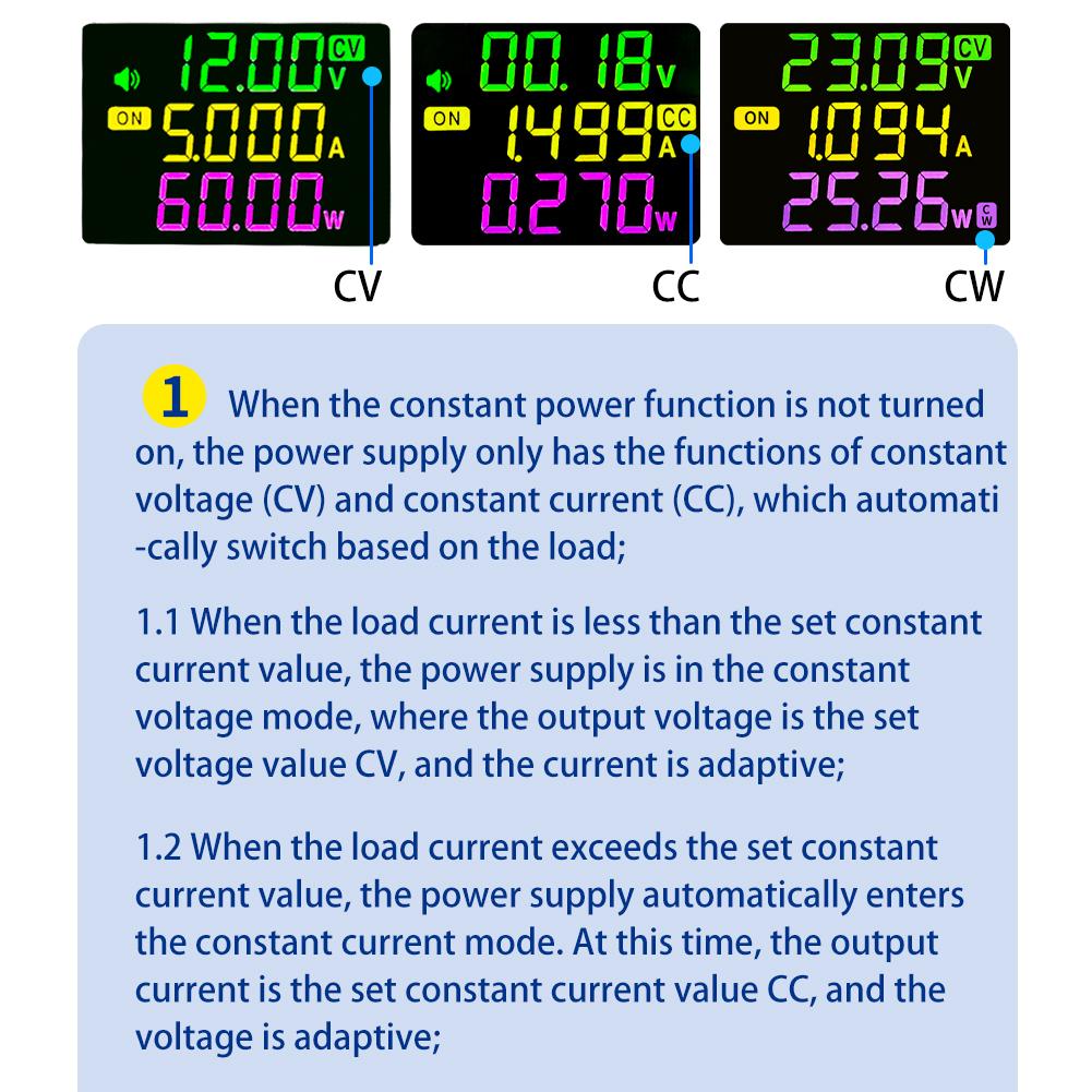 Numerical Control Adjustable DirectCurrent Voltage Step Down PowerSupply Module Constant Voltage