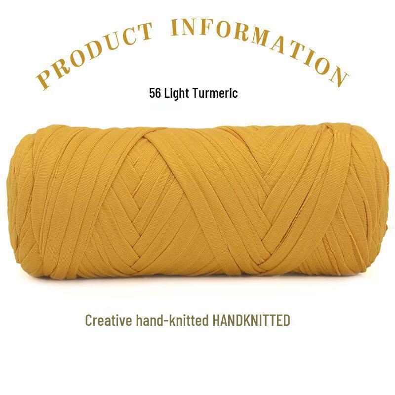 200g High Elastic Cloth Strip Yarn for DIY Weaving: Crochet Blankets, Floor Mats, Storage Baskets & More