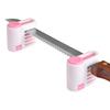 2pcs 5layers Bread Slicer Food-grade Plastic Cake Bread Cutter Cutting Bread Knife Splitter Toast Slicer Kichen Baking